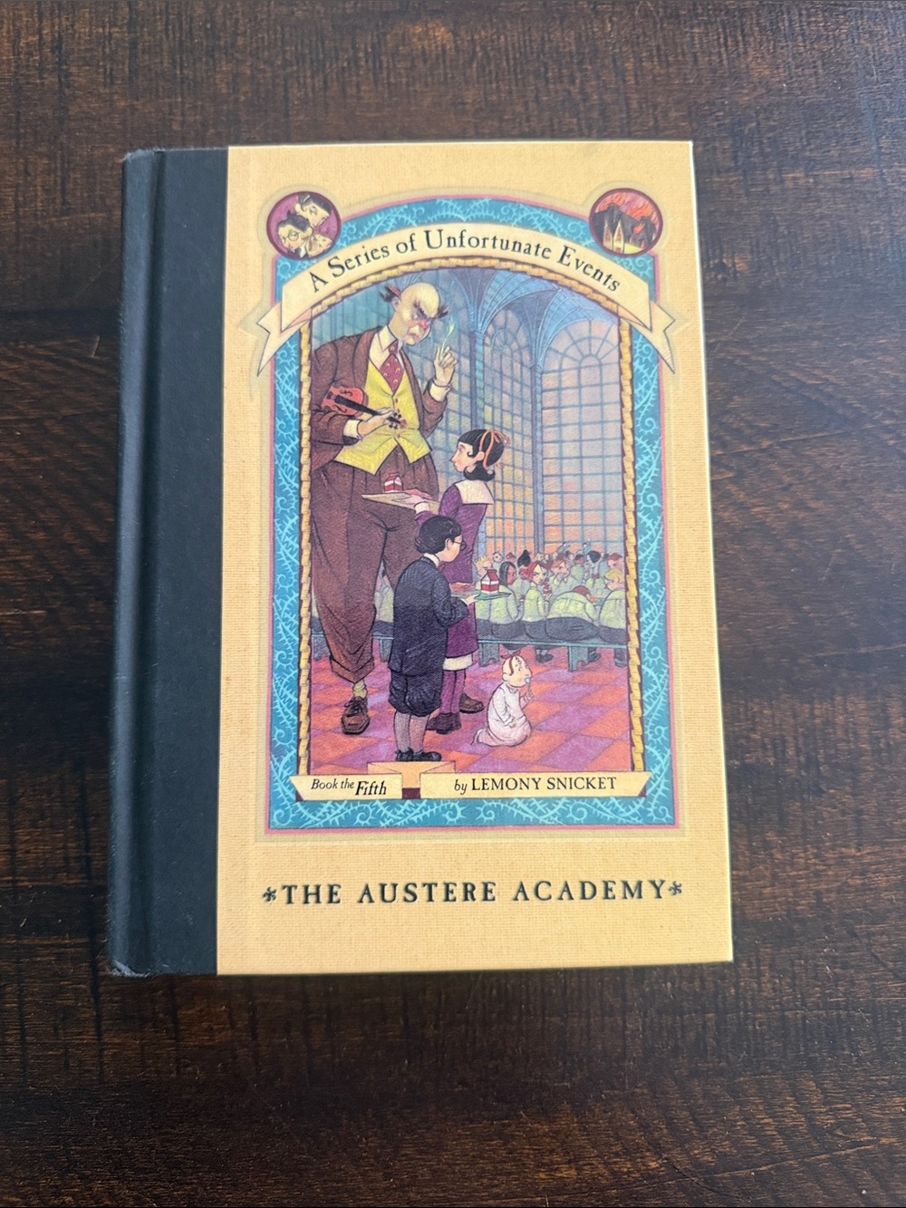 The Austere Academy Hardcover - Yellow Cover